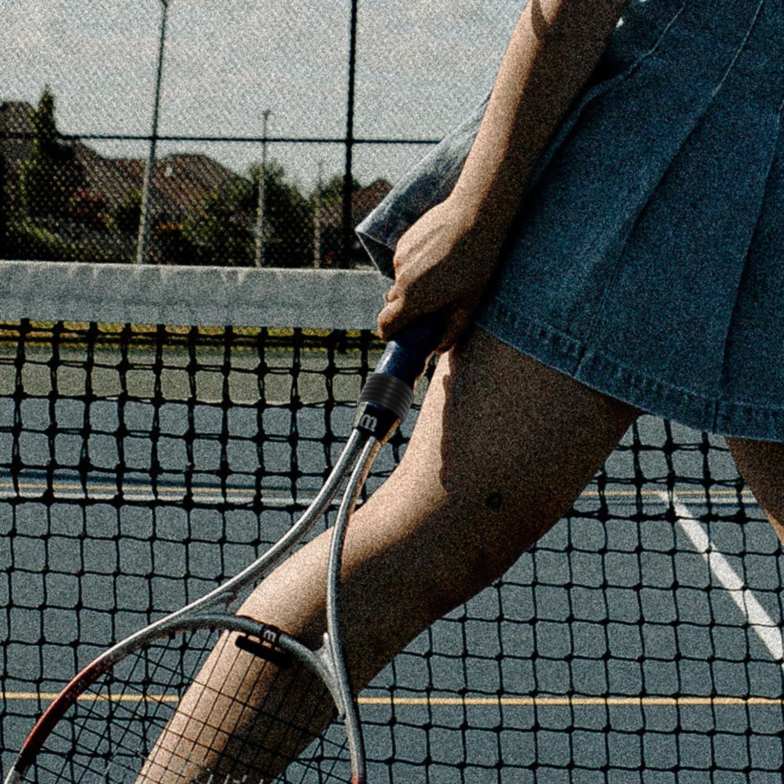 BESPORTBLE Anello in Gomma per Racchetta da Tennis Cremagliera Palline da Tennis Accessori per Badminton Grip per Attrezzature Fitness Impugnature per Racchette da Tennis