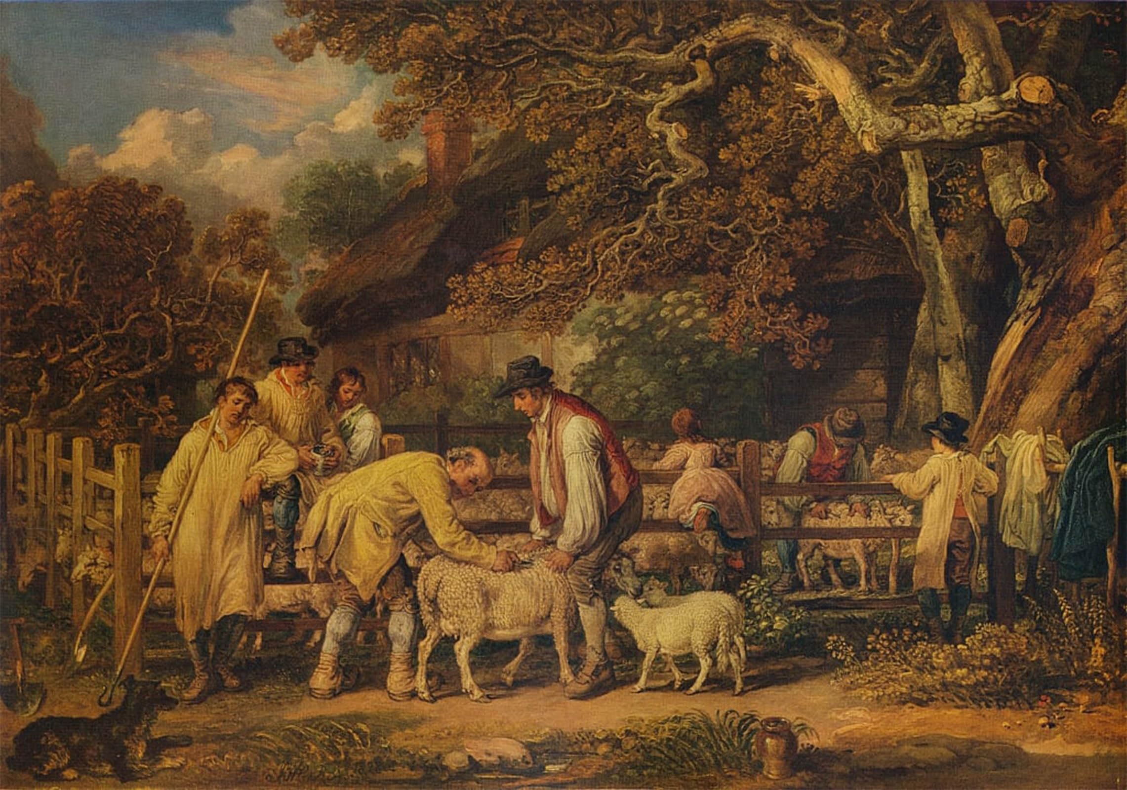 Cuadro pintura al óleo de 60x90cm para decoración de paredes de casa 5