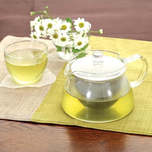 Miniatura 6 de HARIO Chacha Kyusu-Kaku-Pot for Brewing Tea-15.2 fl oz, 15.2 fl oz, CD-Hario Chacha Kyusu-Kaku 15.2 fl oz