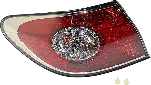 Garage-Pro Luz trasera compatible con Lexus ES300 2002-2003, se adapta al lado del conductor Lexus ES330 2004, Sedan exterior