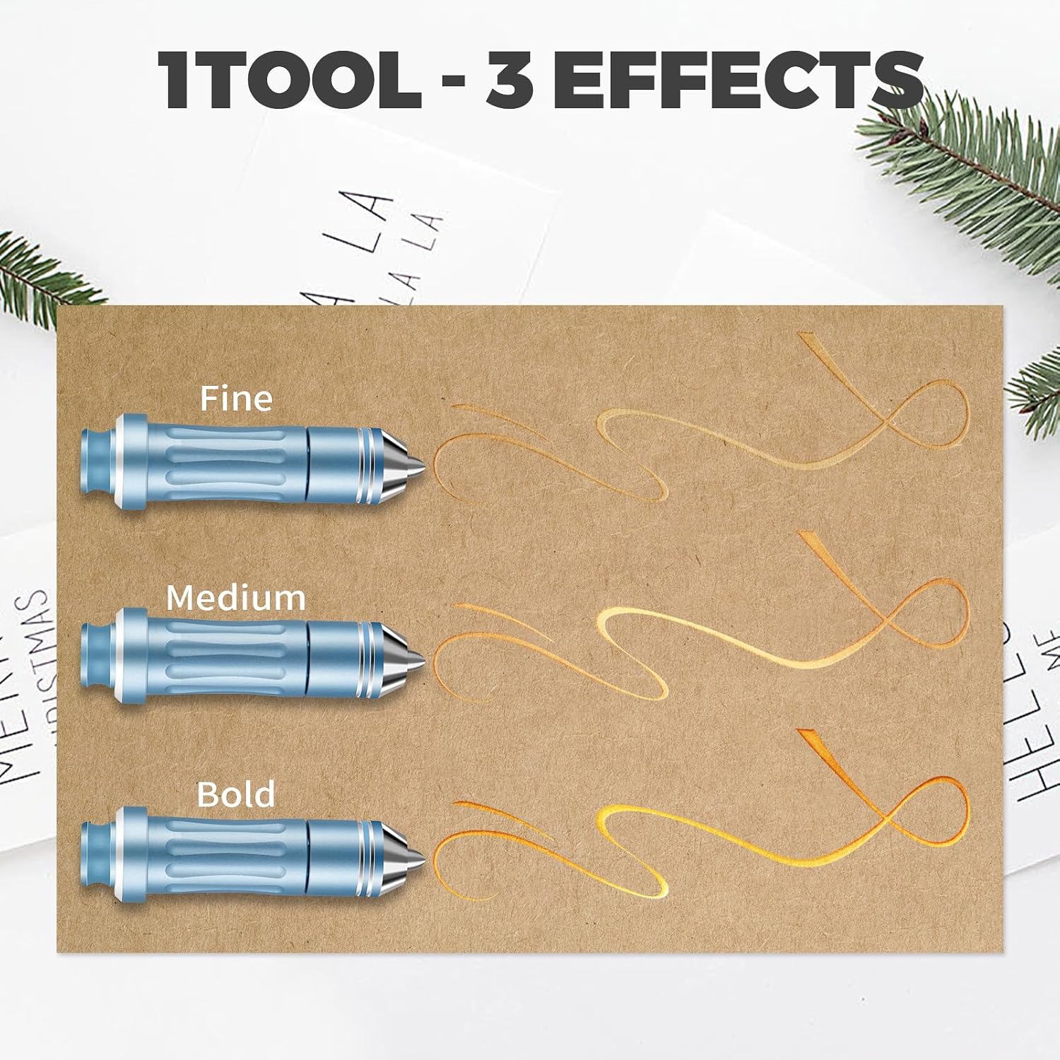 Termooan 3-in-1 Foil Transfer Kit Compatible with Cricut Explore and Maker