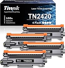 Timink TN2420 Compatible Toner Cartridge for Brother MFC L2710DW L2750DW L2710DN L2730DW DCP L2510D L2530DW L2550DN HL L2310D L2350DW (4 Black)