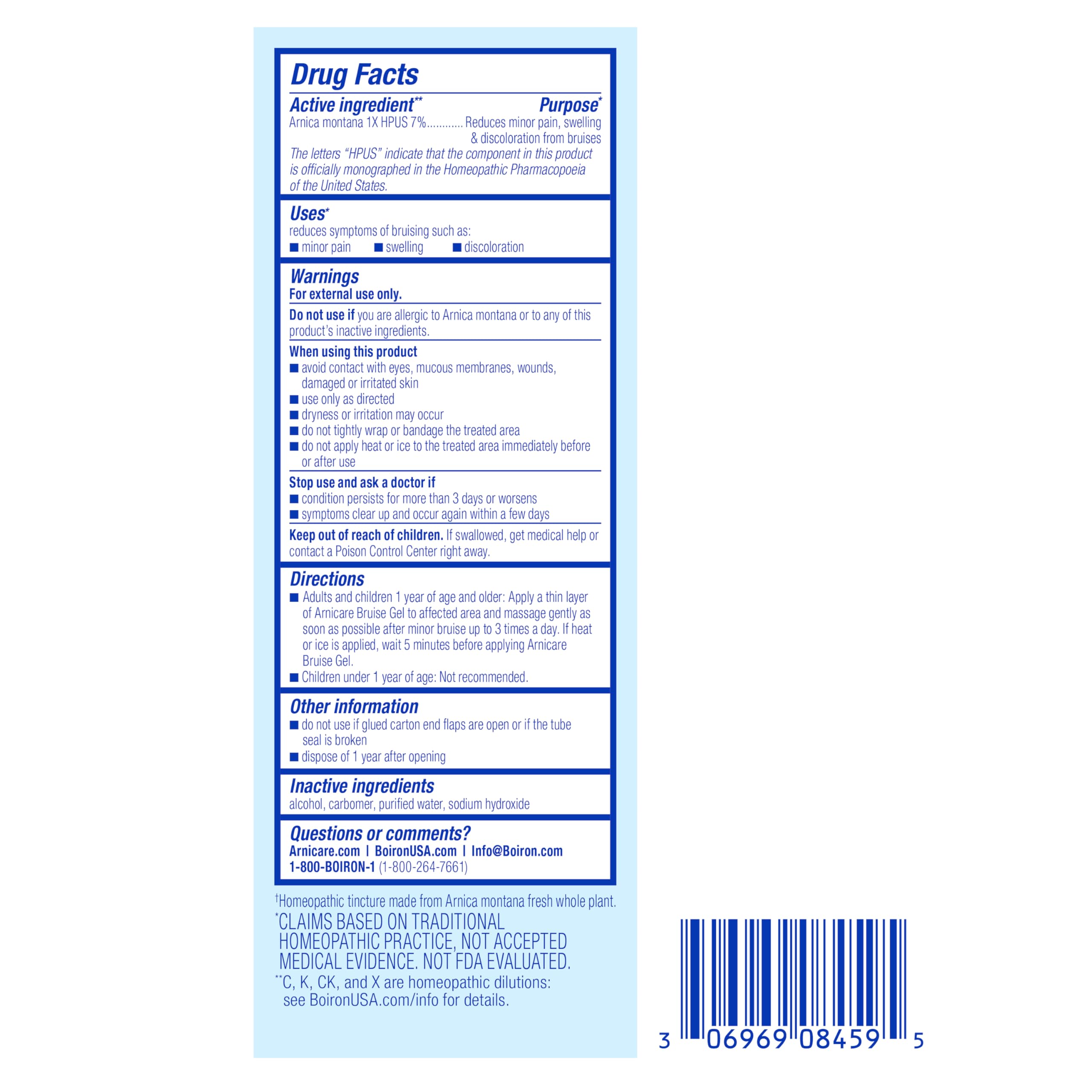 Boiron Arnicare Bruise Gel for Bruise Relief — Amazon image 7