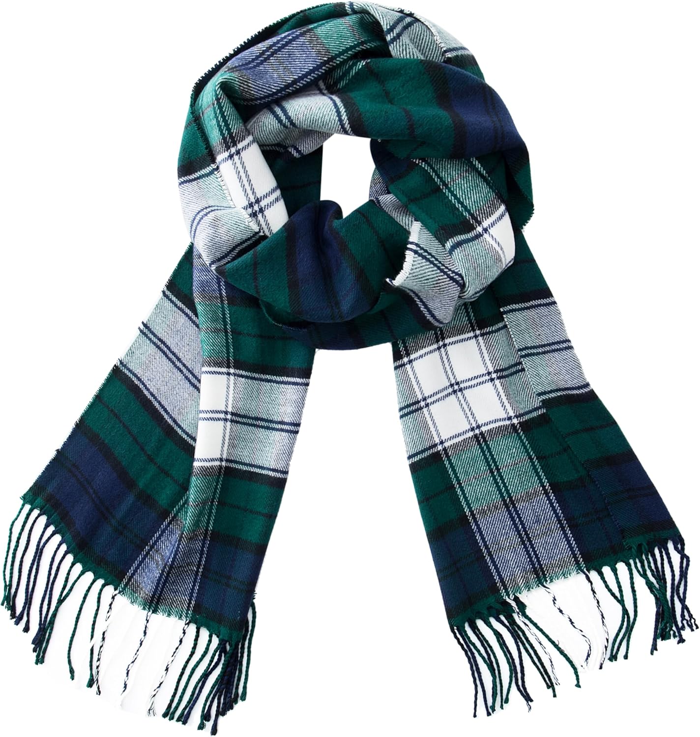 CALVIN & OLIVIA Ultra-Soft Cashmere Feel Scarf Winter Holiday Gift for Men & Women