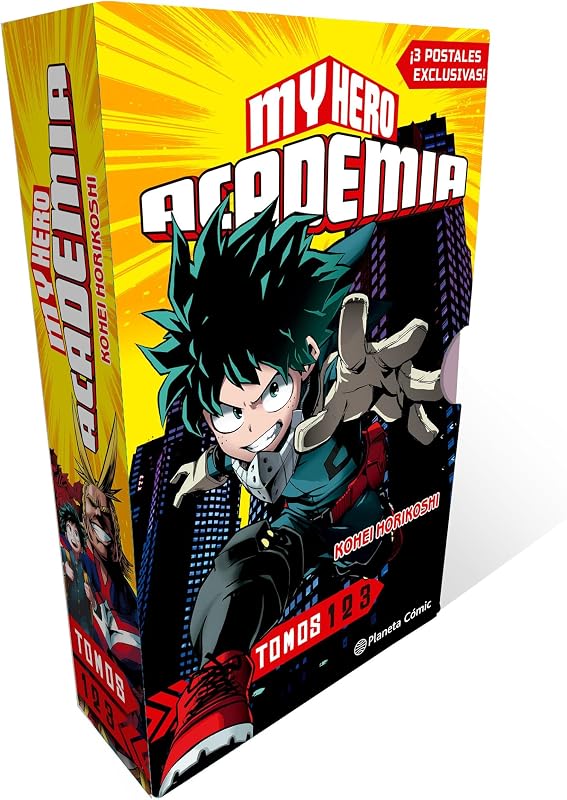 Shonen Starter Set My Hero Academia nº 1+2+3