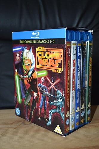 Star Wars Clone Wars - Season 1-5: Amazon.co.uk: DVD & Blu-ray