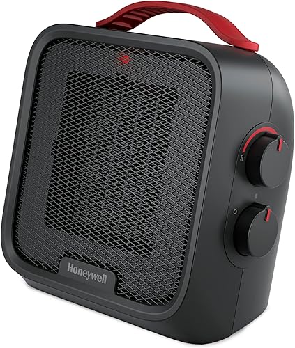 Miniatura 10 de Honeywell UberHeat 5 - Calentador de cerámica para habitaciones pequeñas, color blanco