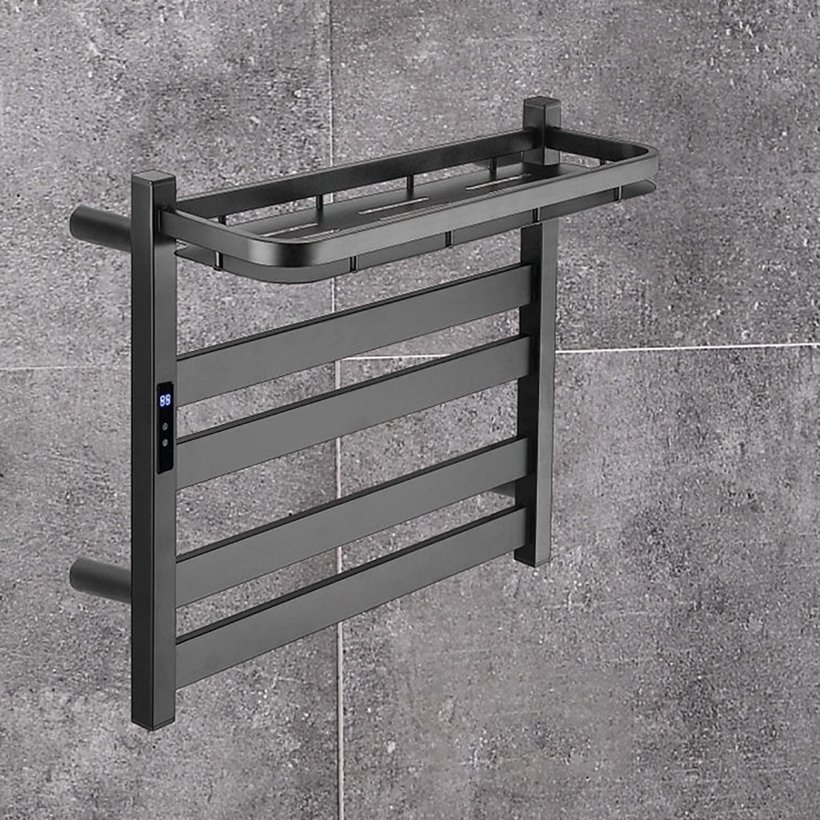 Electric Towel Radiator Towel Dryer Towel Heaters For Bathroom Wall Mounted  Electric Towel Racks For Drying Towels, Bathrobes, Swimwear,black,D2 :  Amazon.nl: Home u0026 Kitchen