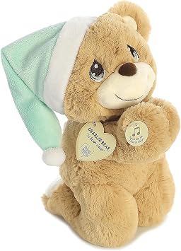 Aurora Precious Moments 9.5 Charlie Prayer Bear Adorable Plush