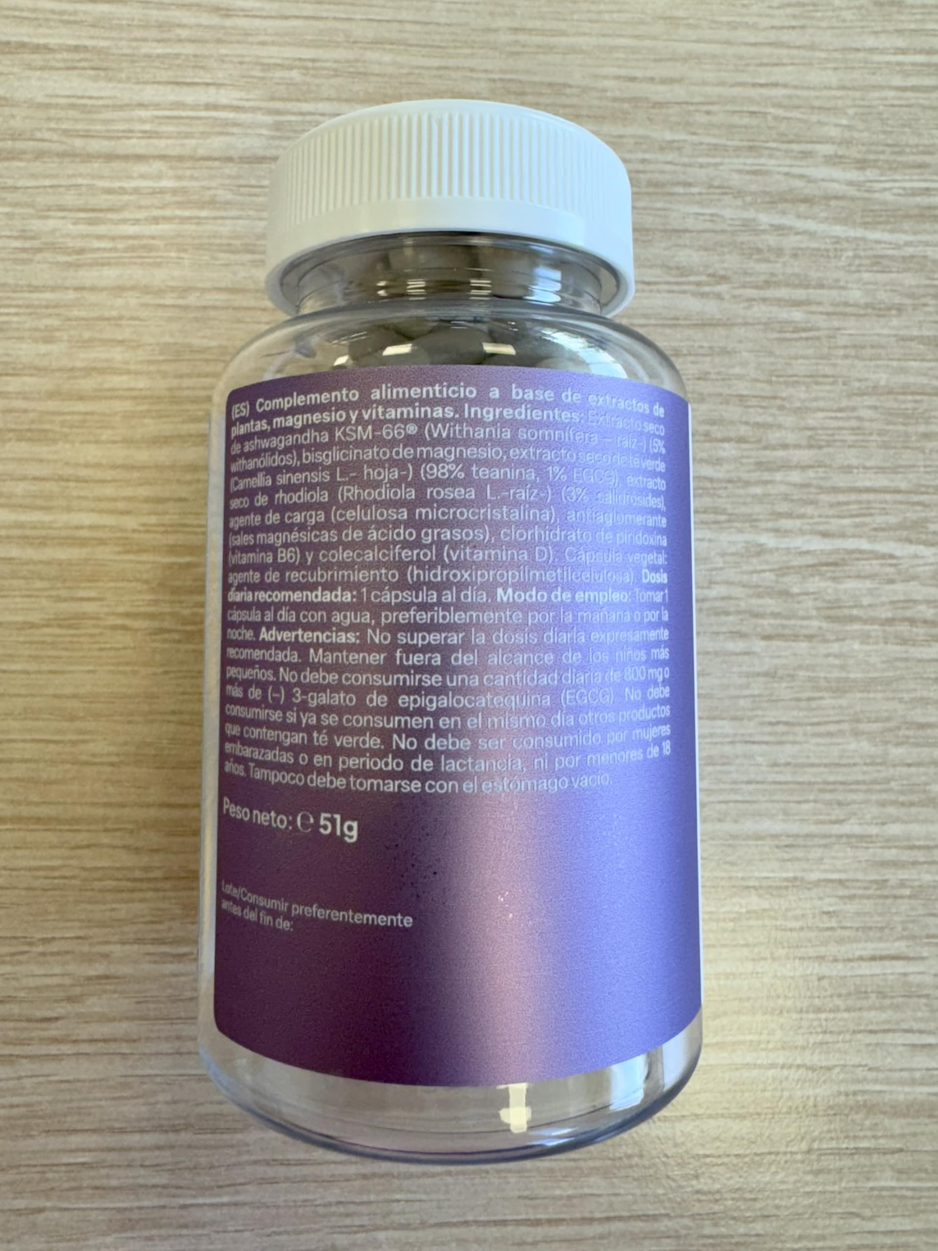 Beverly Ashwagandha KSM-66® Ecológica – 300 mg Extracto Orgánico – 60 Cápsulas Veganas – Adaptógeno Premium – Pureza Garantizada y Testada