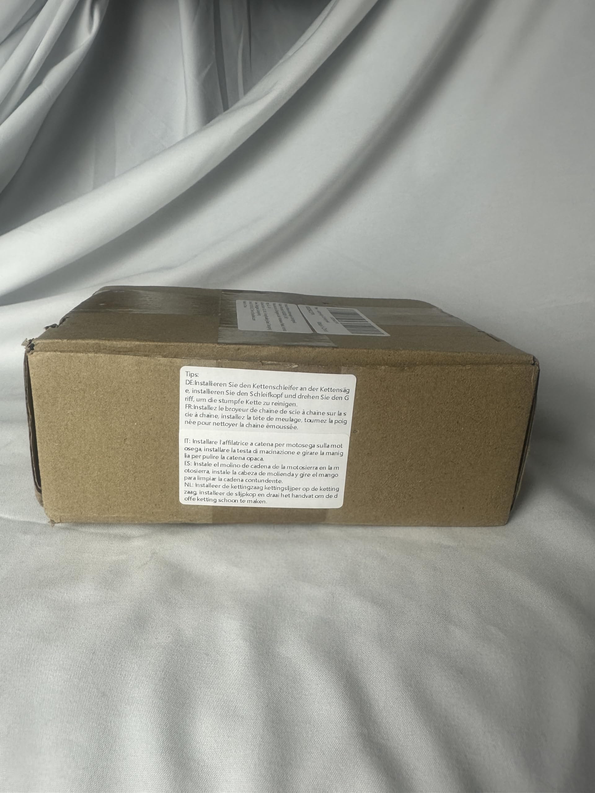 Affila Catena Motosega,Lima per Motosega,Kit Affilatura Catena Motosega con 5Pcs carburo di tungsteno,Sega a catena affilatrice strumento, 4 "-22" seghe a catena (arancione)