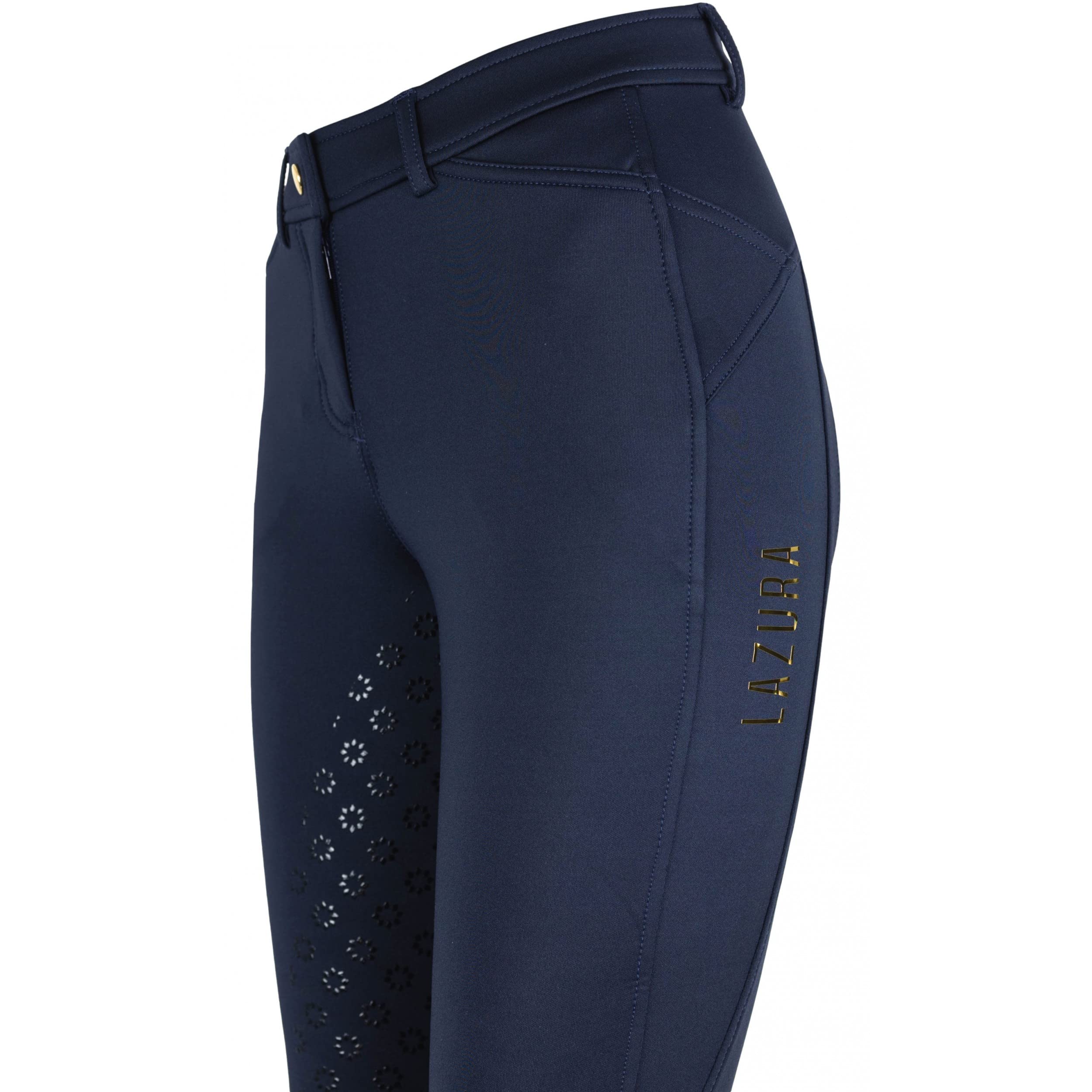 Lazura - Winter Reitleggings Reithose Greta – für Damen & Kinder