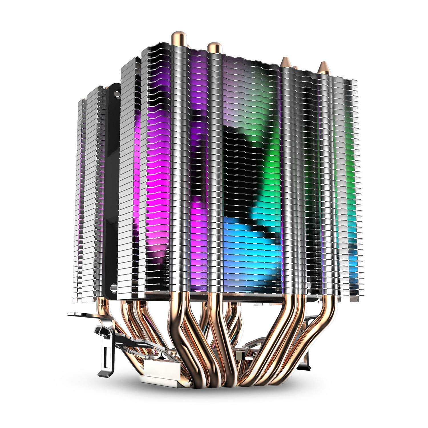 Dissipateur thermique de tour de refroidissement de caloduc 6 Intel 1156 - 8