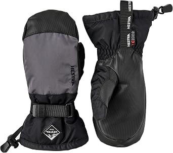 Hestra Gauntlet CZone Junior Mitt Youth 4-13yrs | Waterproof, Insulated Kids Snow Mittens for Winter, Skiing & Playing in the Snow