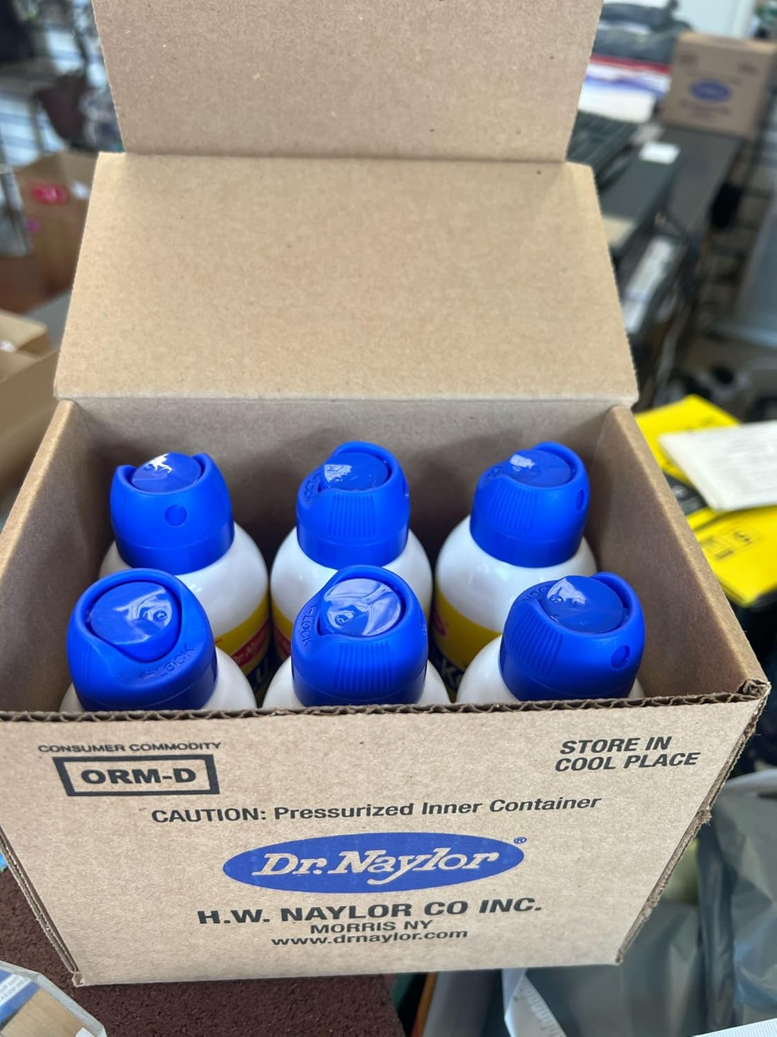 Dr. Naylor FA Dressing Blu-Kote Aerosol (4.5 oz.) -Fast Drying Antiseptic Wound Dre Pack of 12