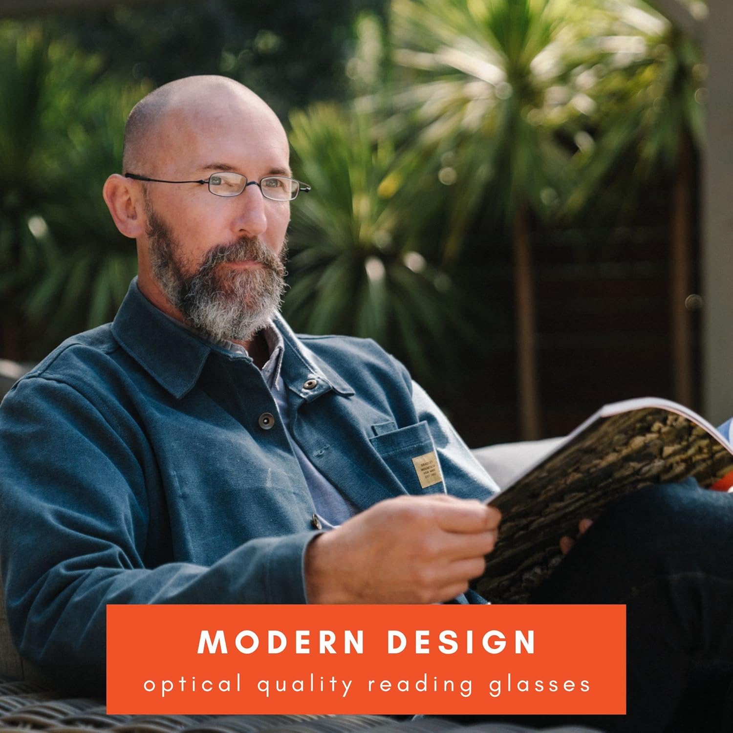 Flat Fold Air Reading Glasses With Patented Rolling Hinge Technology and Compact Case For Women and Men - Image 3