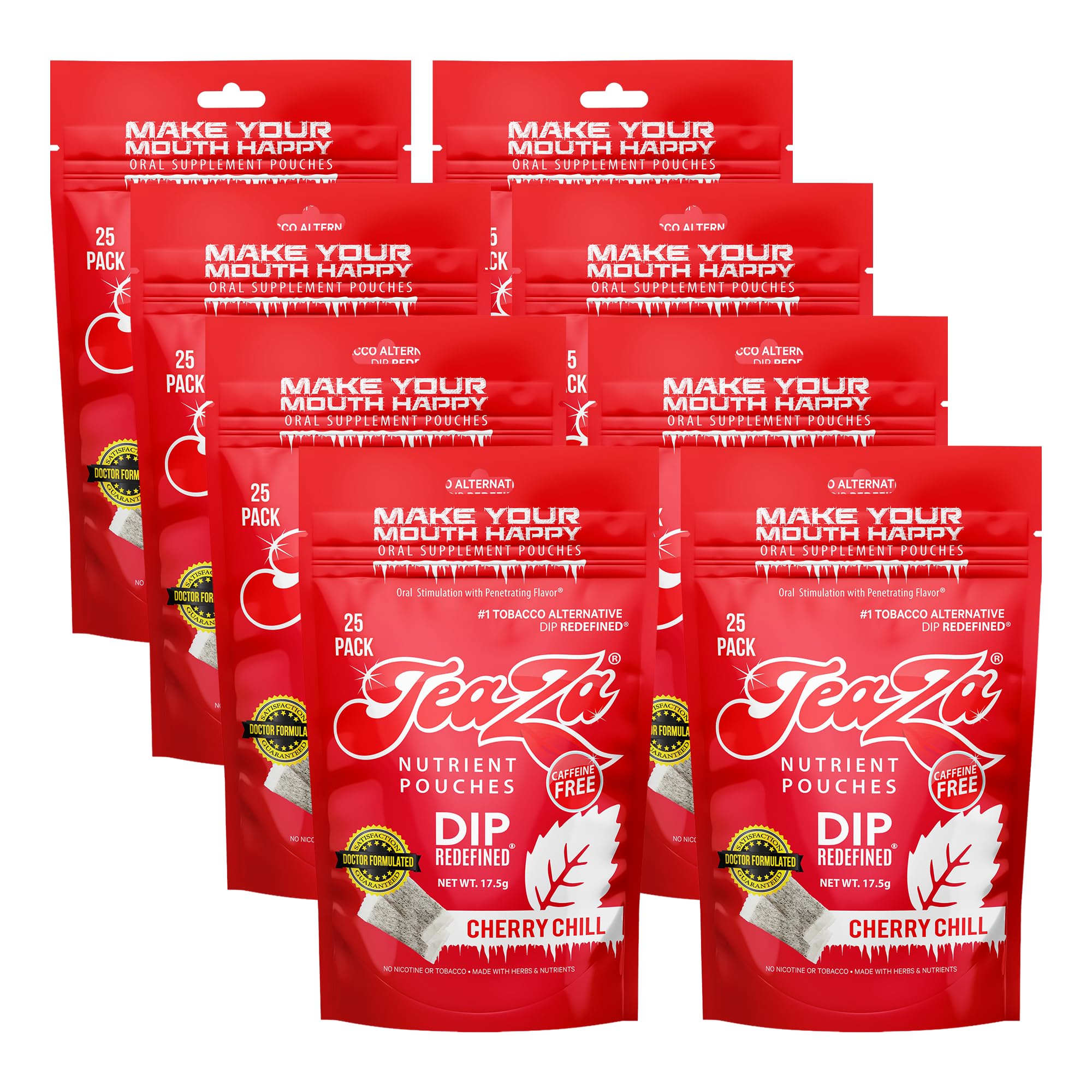 energy chewing tobacco smokeless treatment Amazon.com: Teaza Pouches, Tobacco Free Nicotine Free Dip Smokeless Alternative Snuff TeaZa Energy Pouches, Tobacco Free