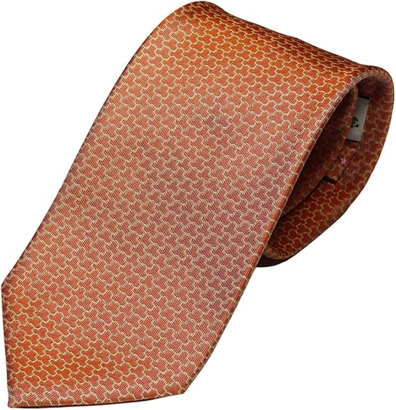 Amazon 和柄 毘沙門亀甲模様 ネクタイ 日本製 富士桜工房 オレンジ ネクタイ 通販