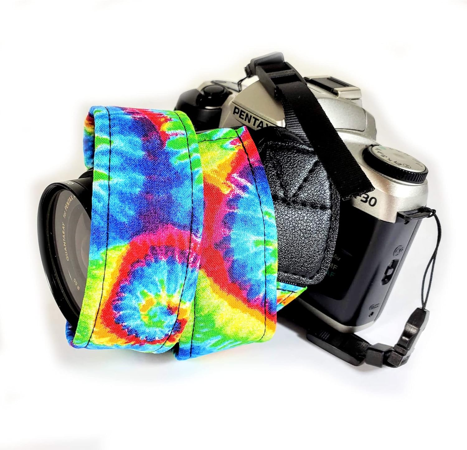 Tie Dye Camera Strap, Hippie Camera Strap Universal DSLR Neck & Shoulder Strap, Photography Accessory, Gift for Men & Women