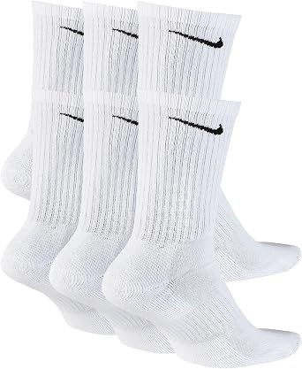 NIKE Unisex Performance Cushion Crew Socks With Band (6 Pairs) performance cushion crew socks 6 pairs - band (pack of 36)