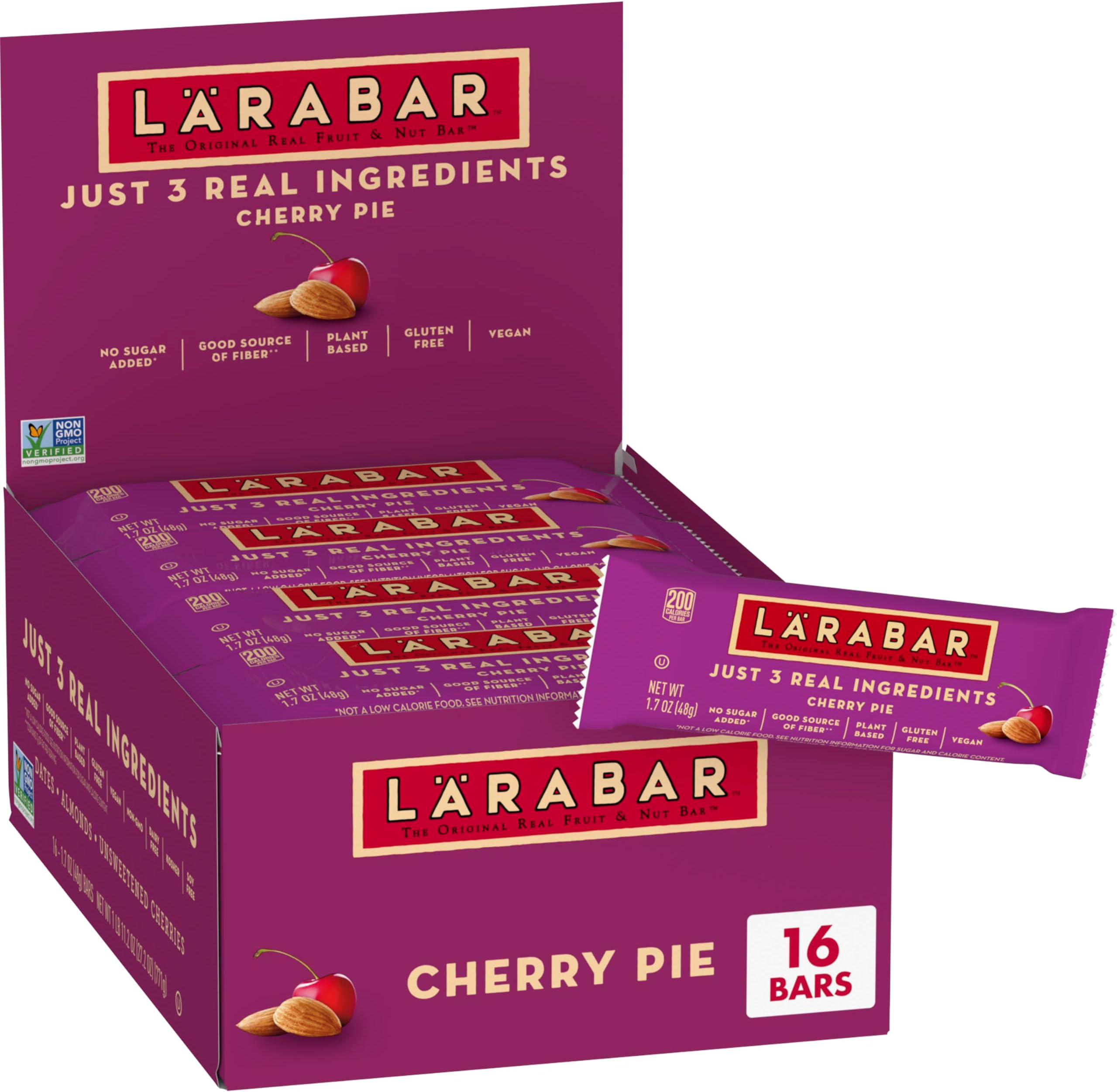 LARABAR Cherry Pie 1 Case (16 Pieces)