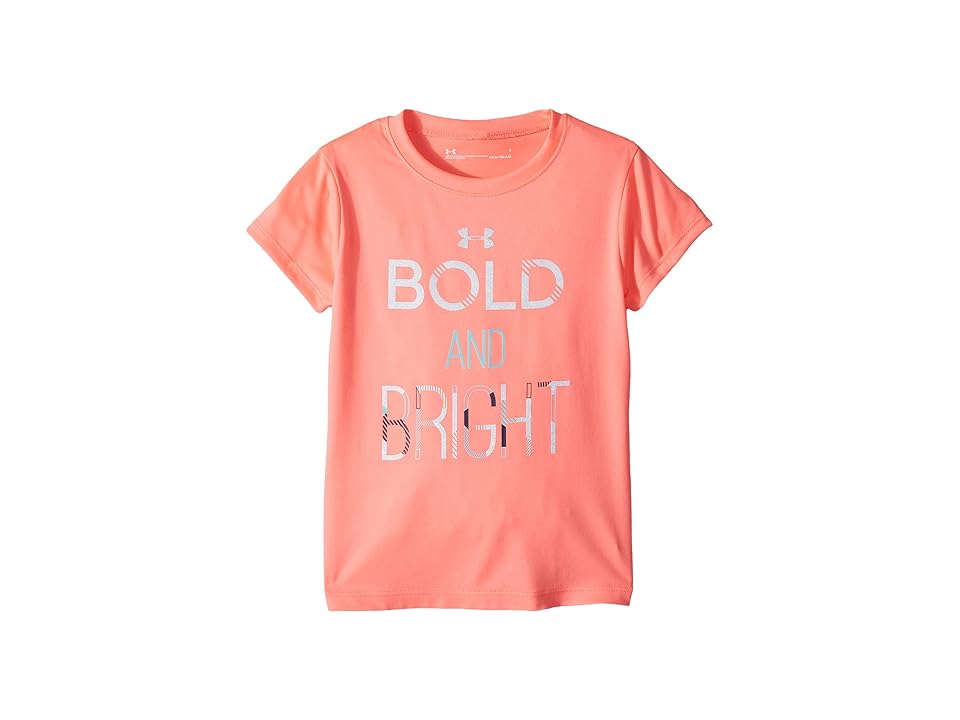 

Under Armour Kids Bold and Bright Short Sleeve Tee (Little Kids) (Brillance) Girl's T Shirt