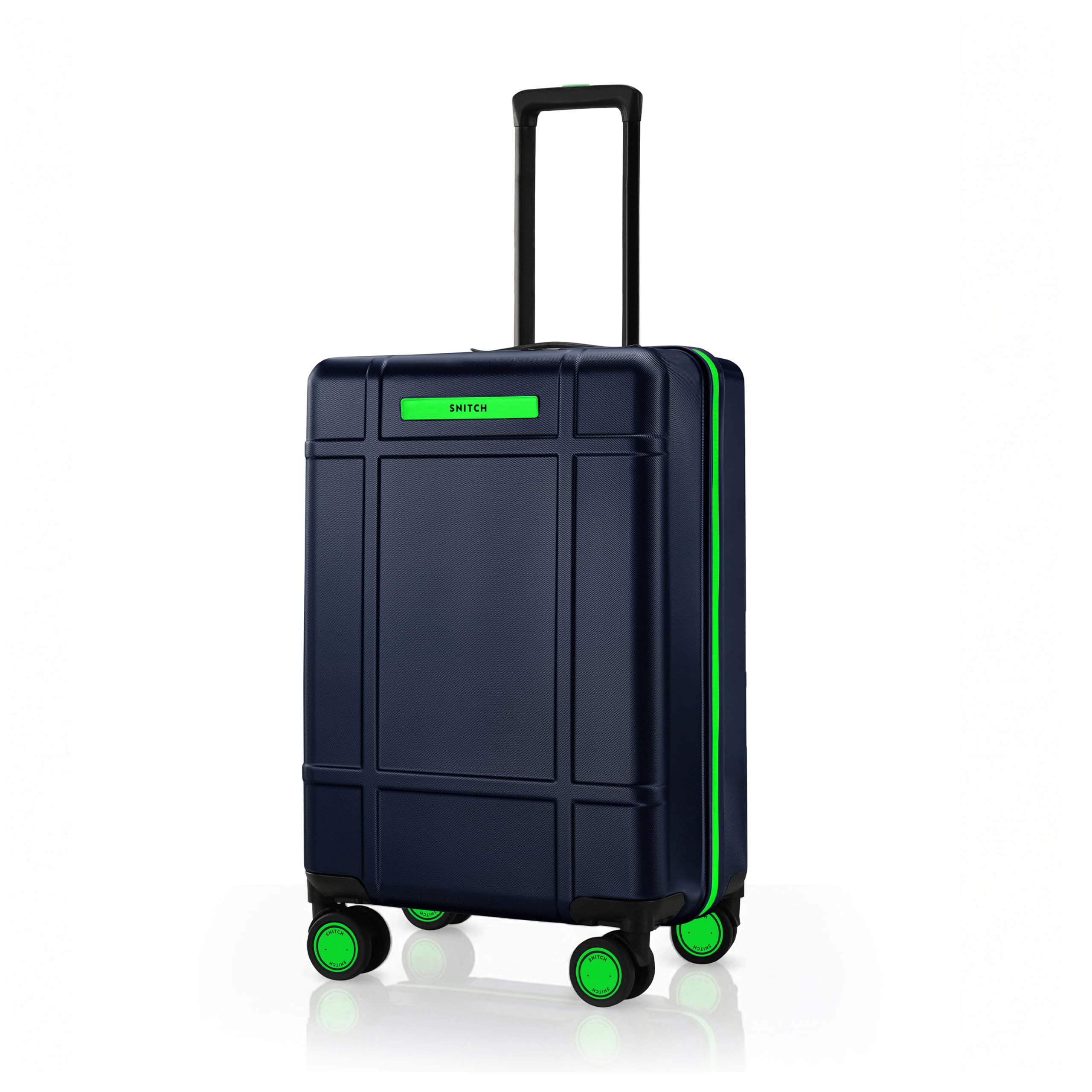 Blink Cabin Size Blue Polycarbonate Hard Travel Suitcase - Trolley Bag Small & Luggage with 8 Wheels, Premium Lock, Wet & Dry Pouch & Free Shoe Bag-image-33