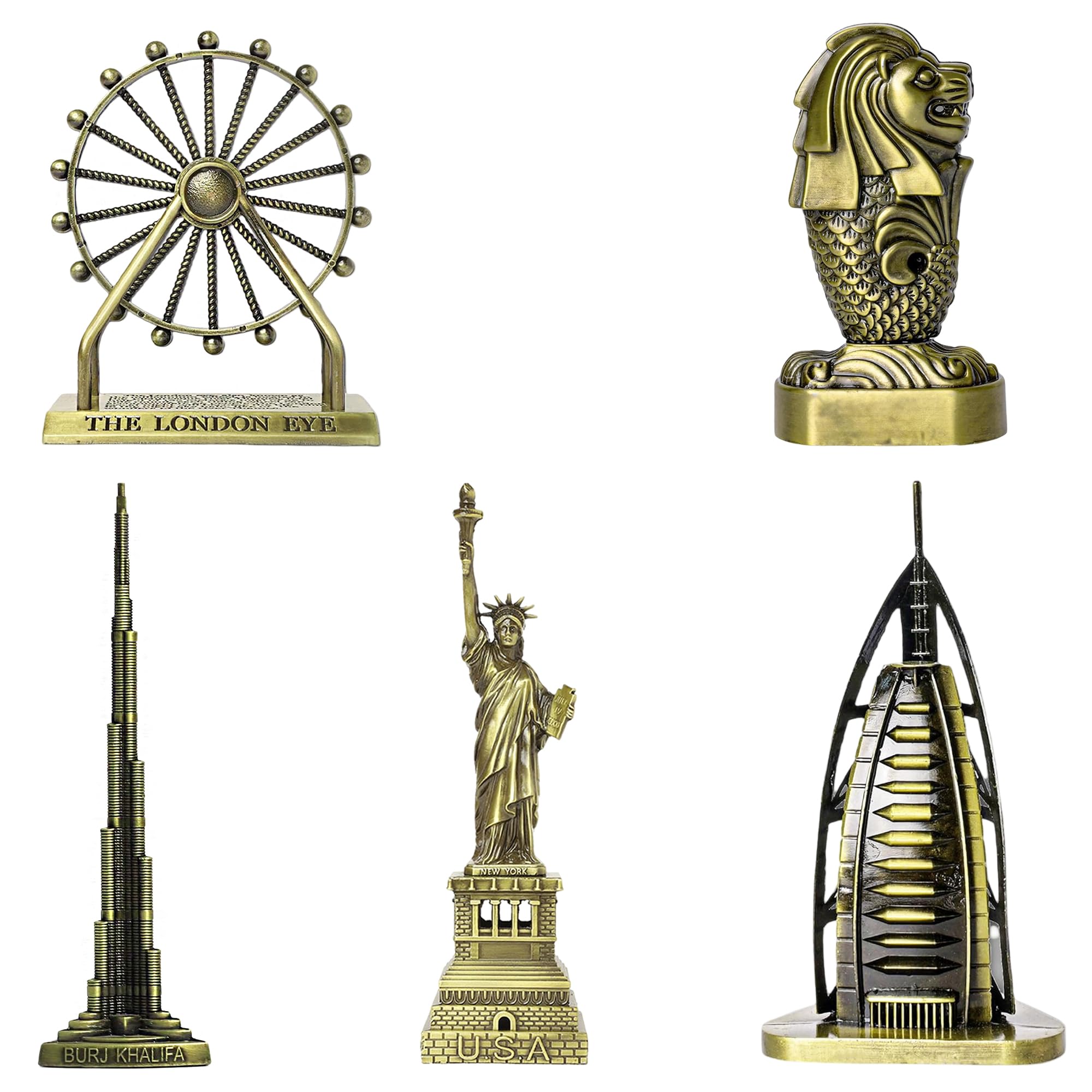 Buy THE QUIRKY HOME World Famous Monuments Combo Model Replica