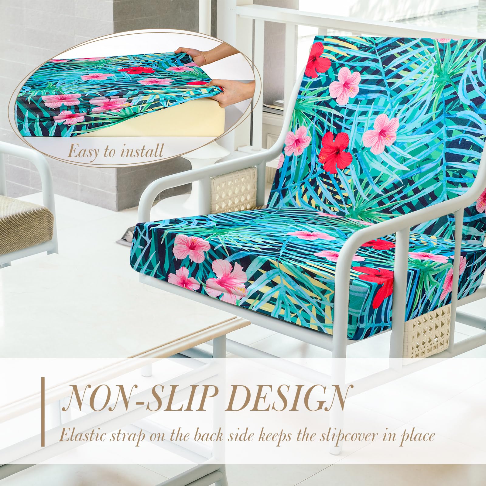 Colorful Patio Cushion Covers - 12 Pack -8