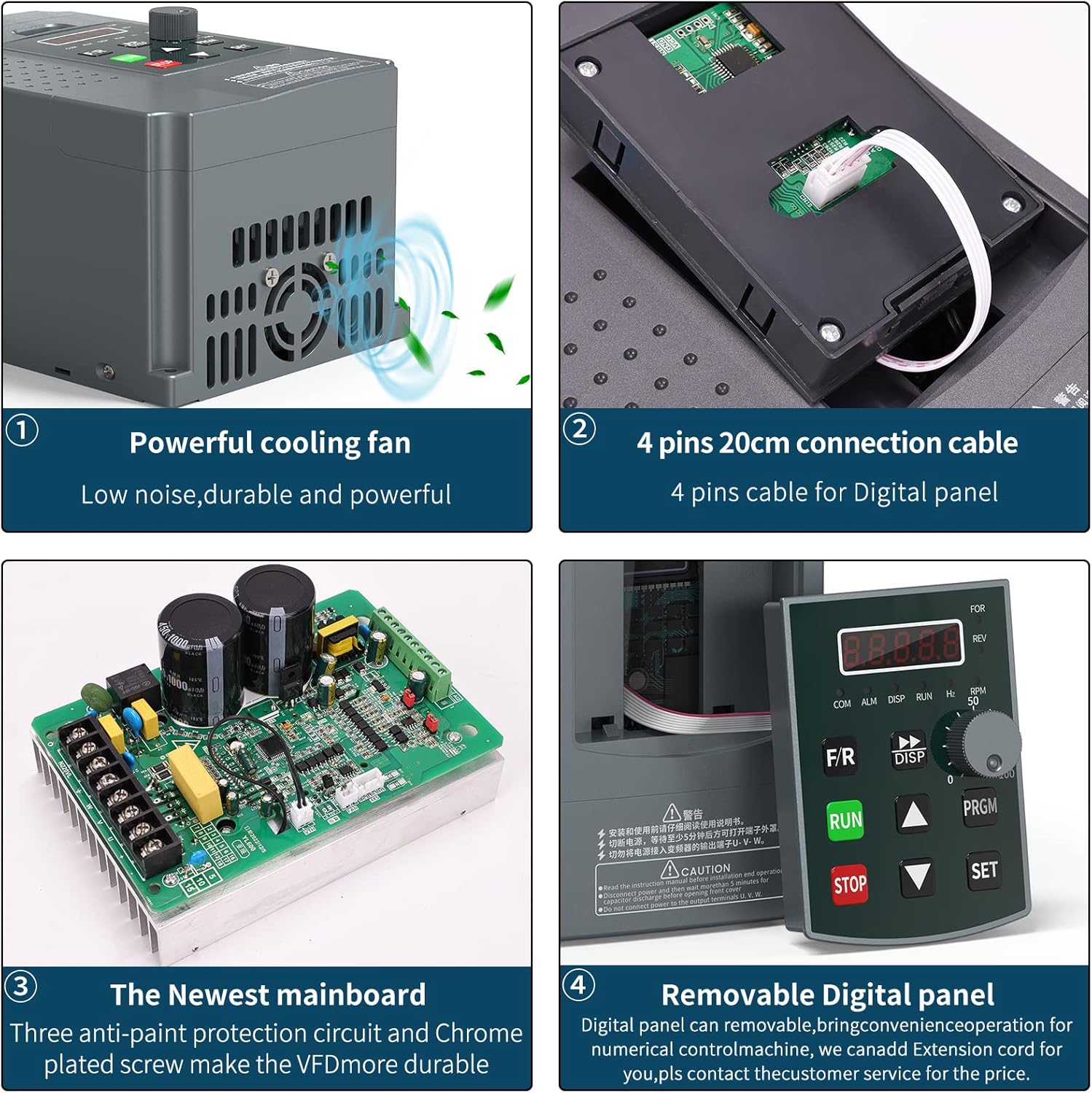 Wiring diagram for MYSWEETY YL600 VFD to a three-phase motor
