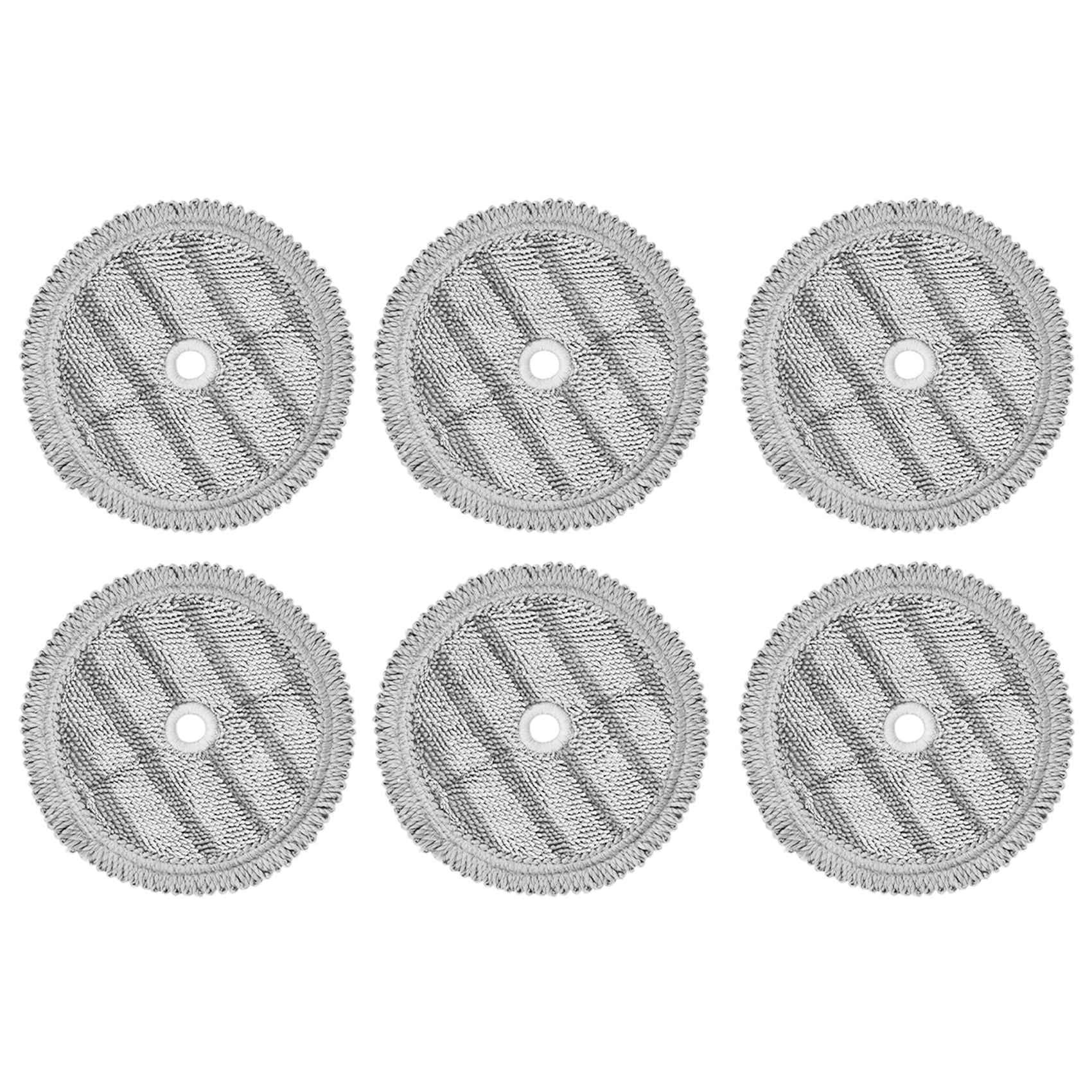 6 Panni Di Ricambio In Microfibra Per ZACO A9sPro, A9s Pro E A10 – Lavabili E Riutilizzabili - copertina