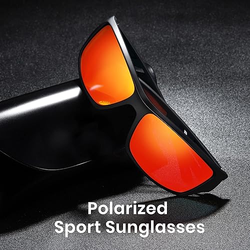 Miniatura 2 de Cyxus Gafas de sol deportivas polarizadas para hombres y mujeres, para correr, ciclismo, pesca, golf, conducción, gafas de sol Tr90