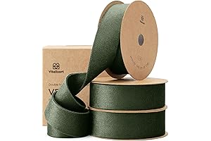 Vitalizart Green Velvet Ribbon Set