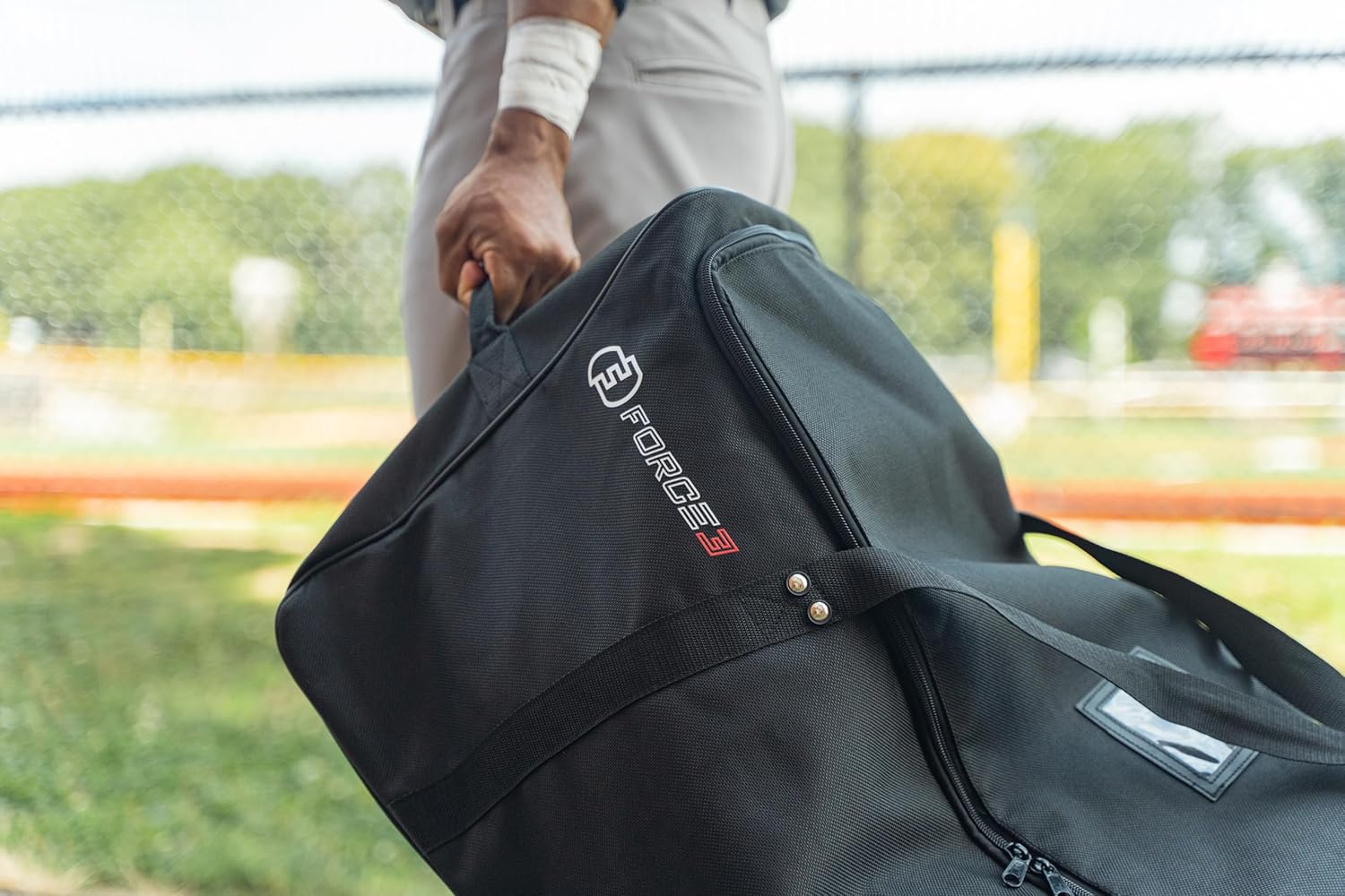 Force3 Pro Gear Pro Player Equipment Bag with Wheels (Black)