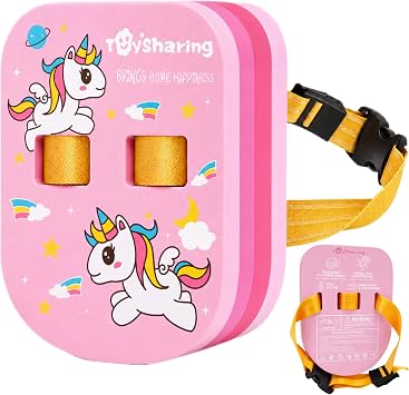 Swim Float Girl Safety Training Secure Dual-Lock Buckle 140 lb Test Lesson