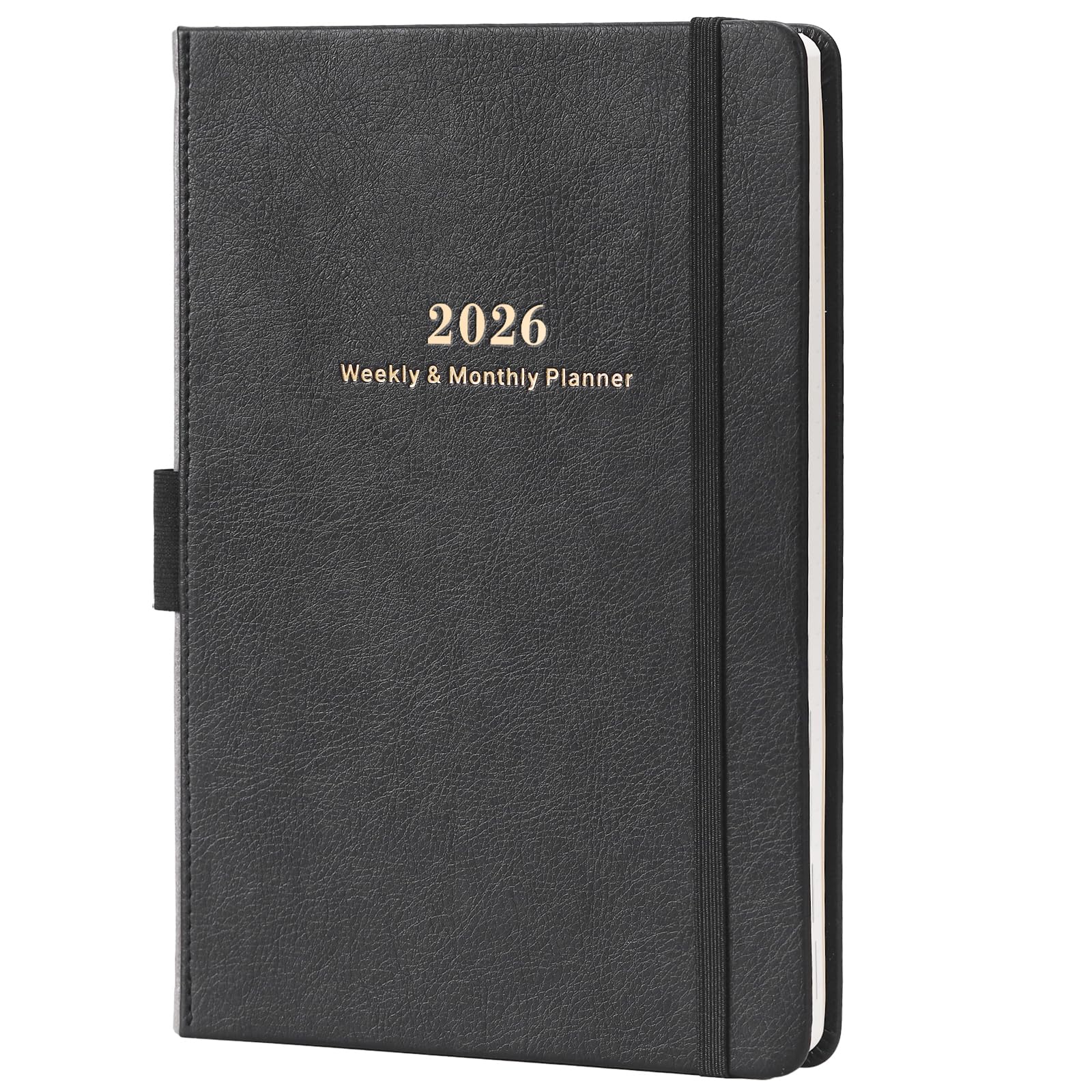 2026 Planner - 2026 Weekly Monthly Planner with Stickers, Jan 2026 - Dec 2026, 5.75" X 8.25", 2026 Calendar Planner, Premium Paper, Pen Holder, Inner Pocket, 40 Notes Pages