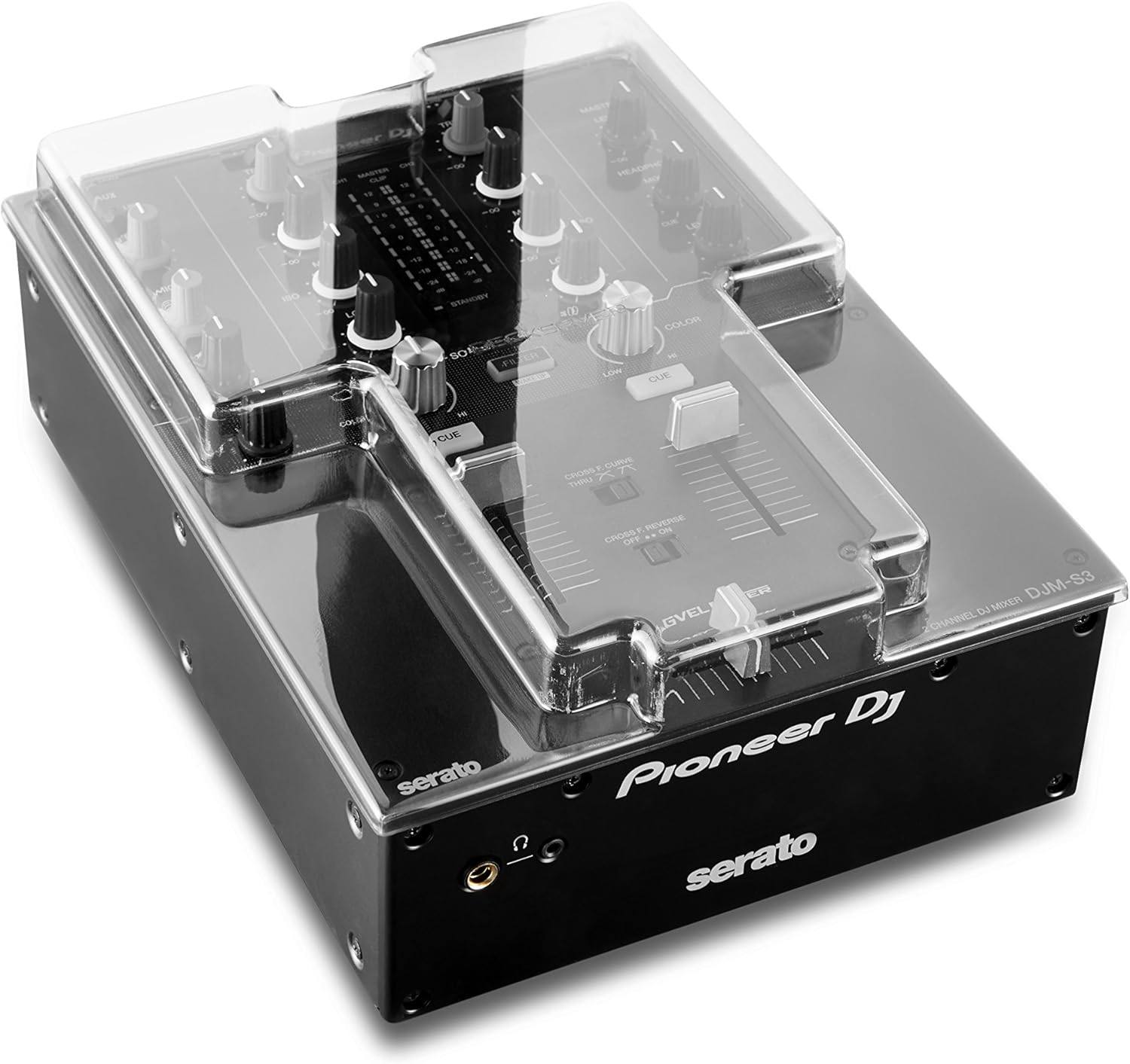DECKSAVER DS-PC-DJMS3 Compatible with Pioneer DJM-S3 Shockproof Cover