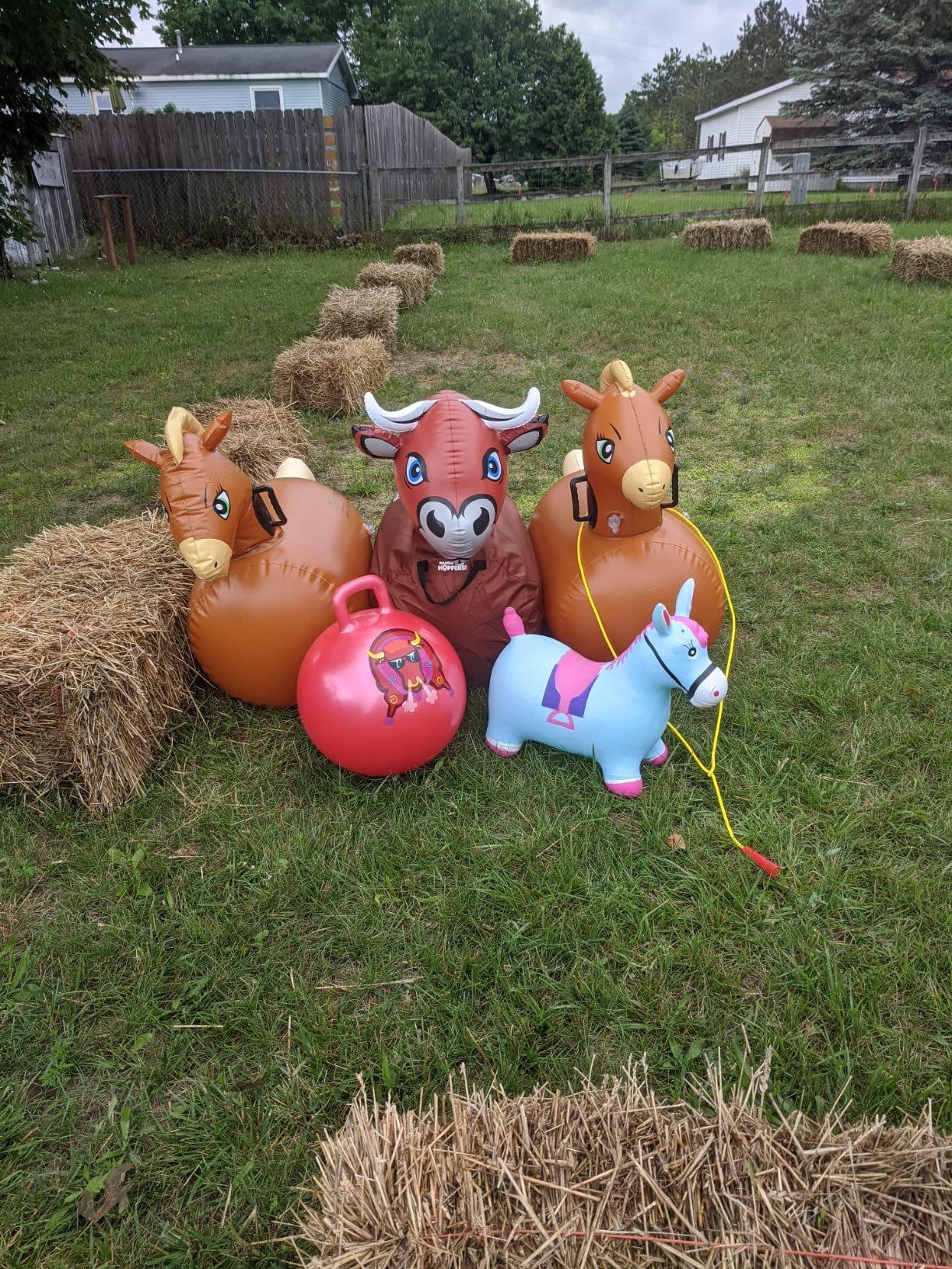 10/mo Finance WADDLE Hip Hoppers Large Bouncy Hopper Inflatable