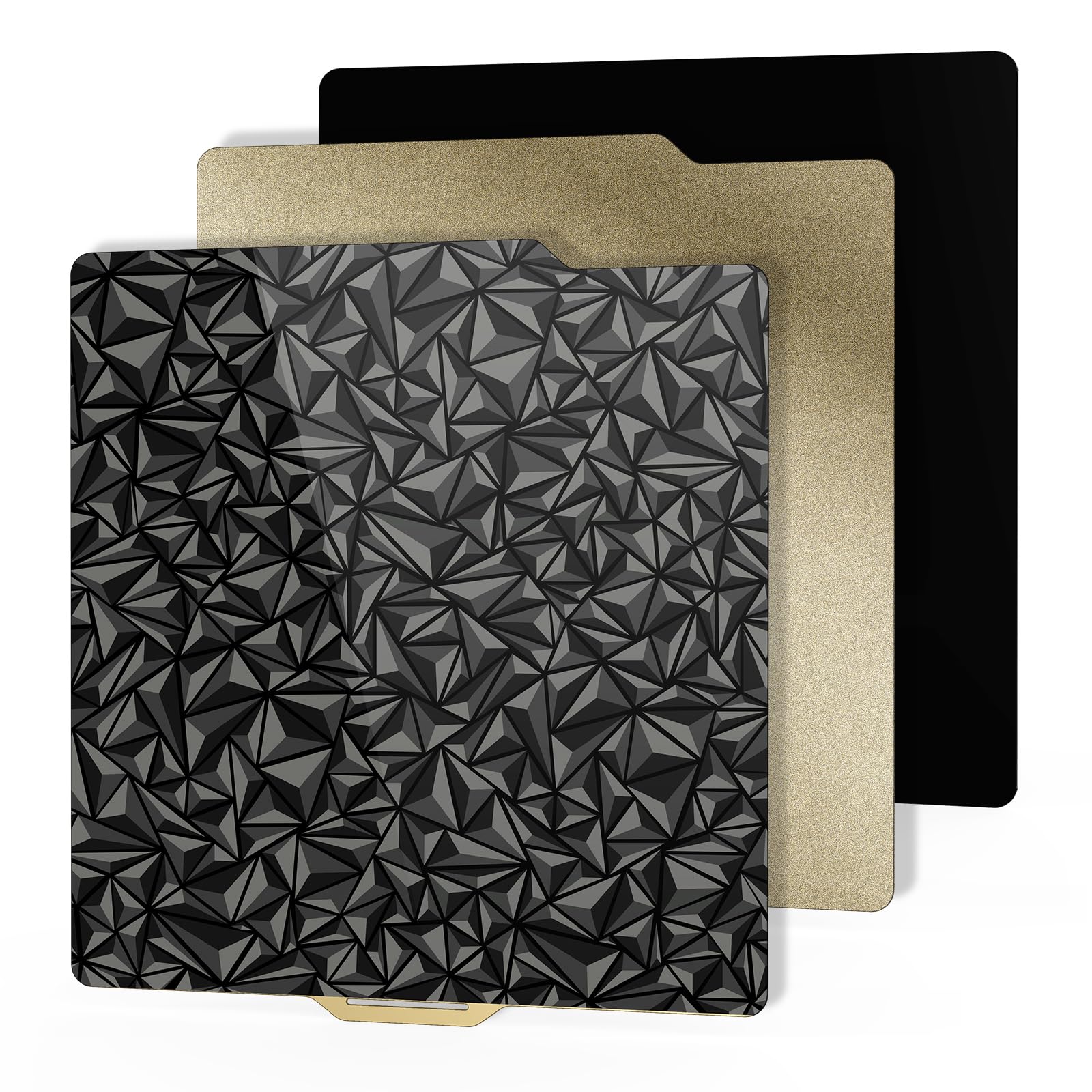 Twotrees Double Sided PEO+PEI Printing Plate Spring Steel 257x257mm, PEO+PEI Spring Steel Printing Bed Plate for BambuLab X1 3D Printer