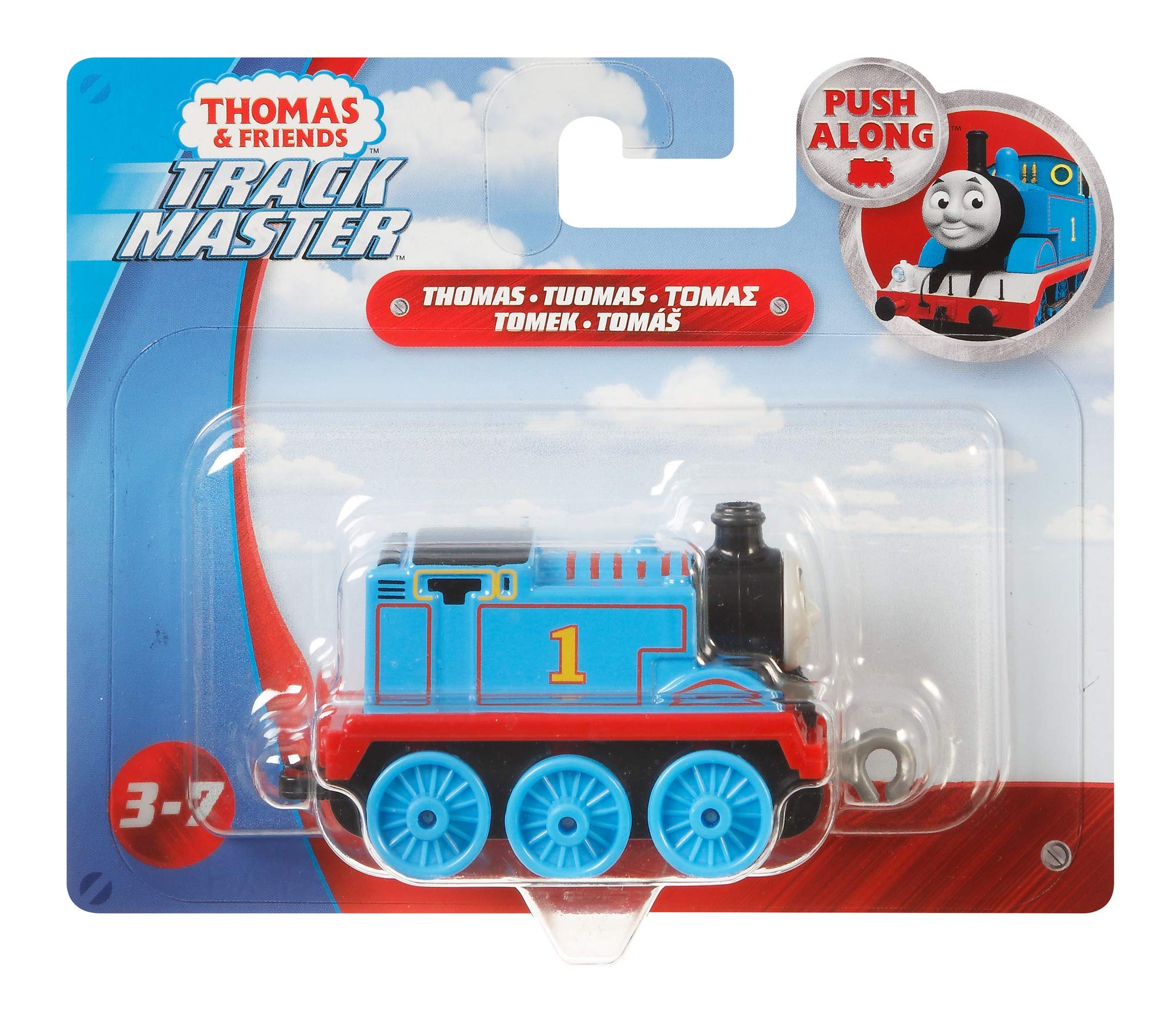 Thomas & Friends FXW99 Trackmaster, Push Along Thomas Metal Train Engine, Multicolor, 4.0 cm*6.0 cm*3.5 cm - Image 4