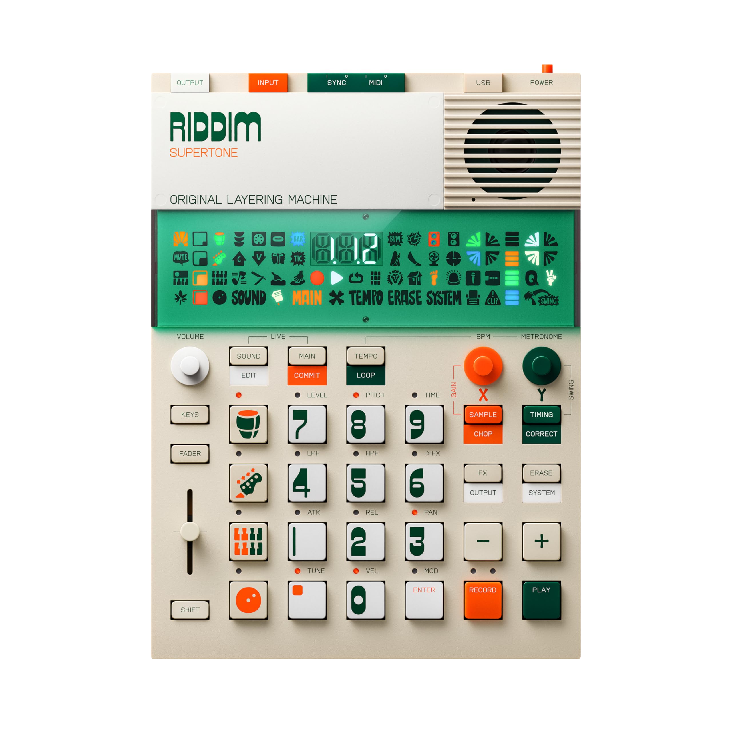 Teenage Engineering EP-40 Riddim Supertone Campionatore
