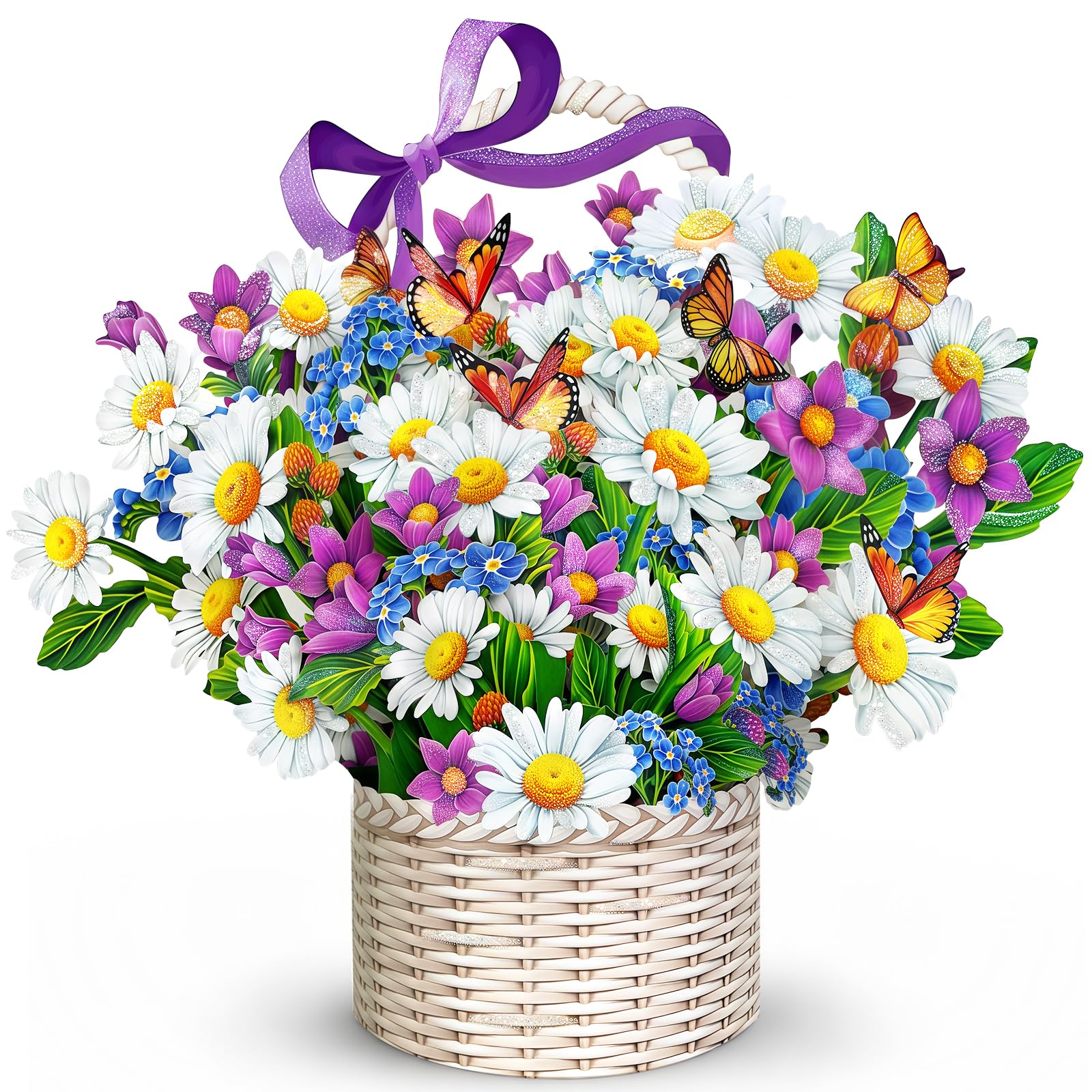 Birthday Cards for Women, Flower Bouquet Pop Up Happy Birthday Card โ image 1