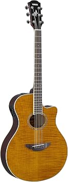 Yamaha APX600FM AM Elecco Flame Maple Abalone Shell Inlay Acoustic Guitar Yamaha