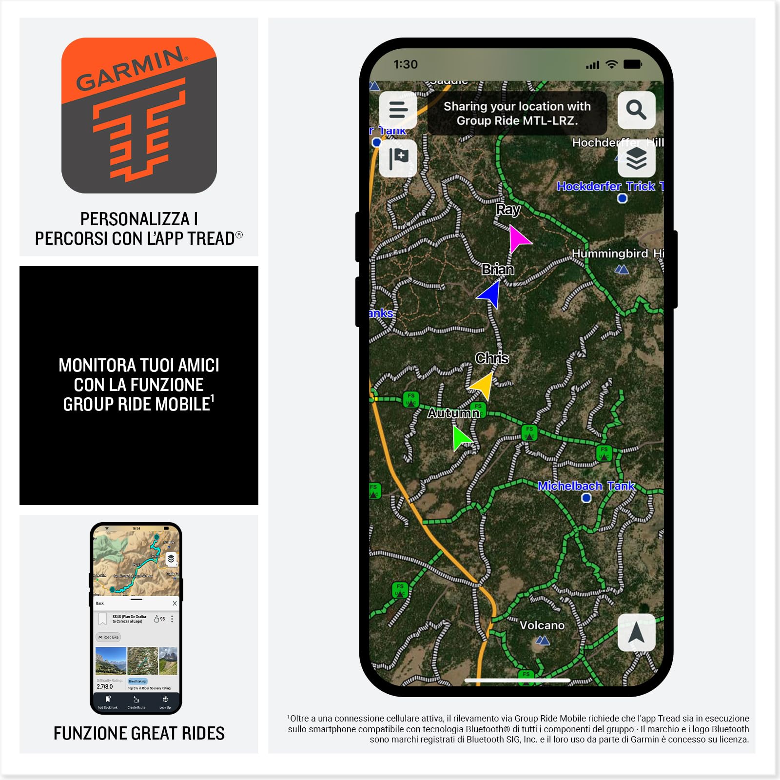 Navigatore satellitare per moto zūmo XT3 6″