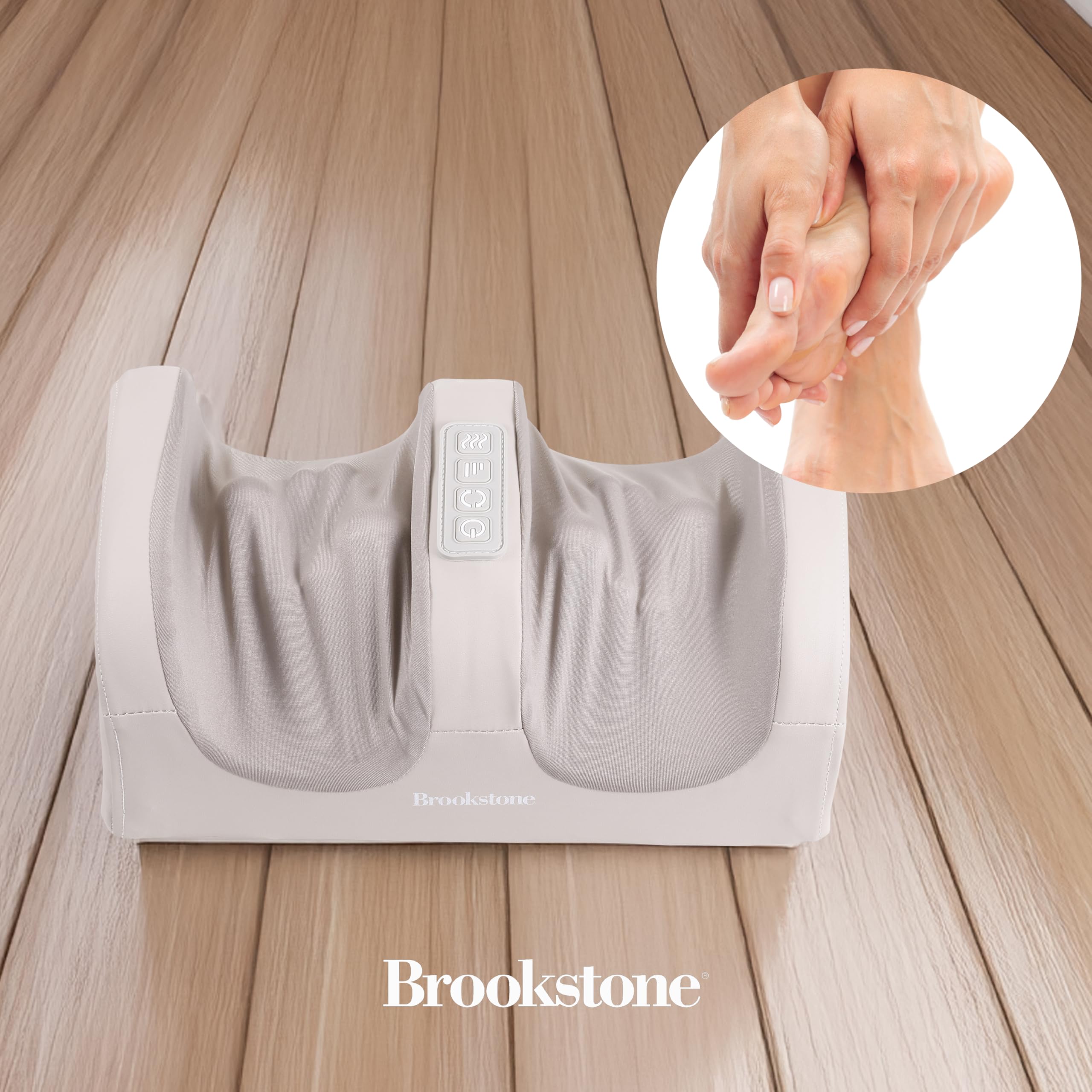 Amazon.com: Brookstone - Shiatsu Foot Massager with Heat, Deep