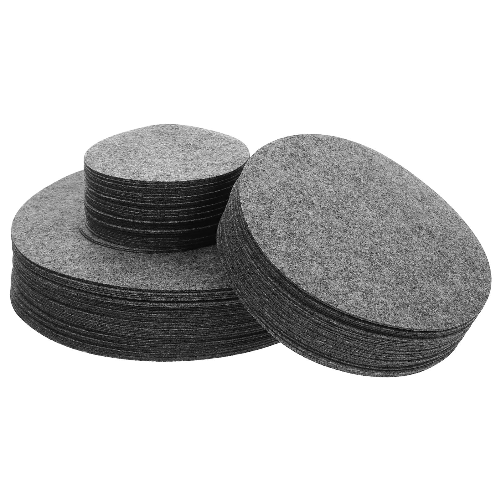 Almohadillas Redondas de Fieltro para Proteger Platos y Sartenes, 144 Unidades Multifuncionales para Cocinas Domésticas y Hoteles