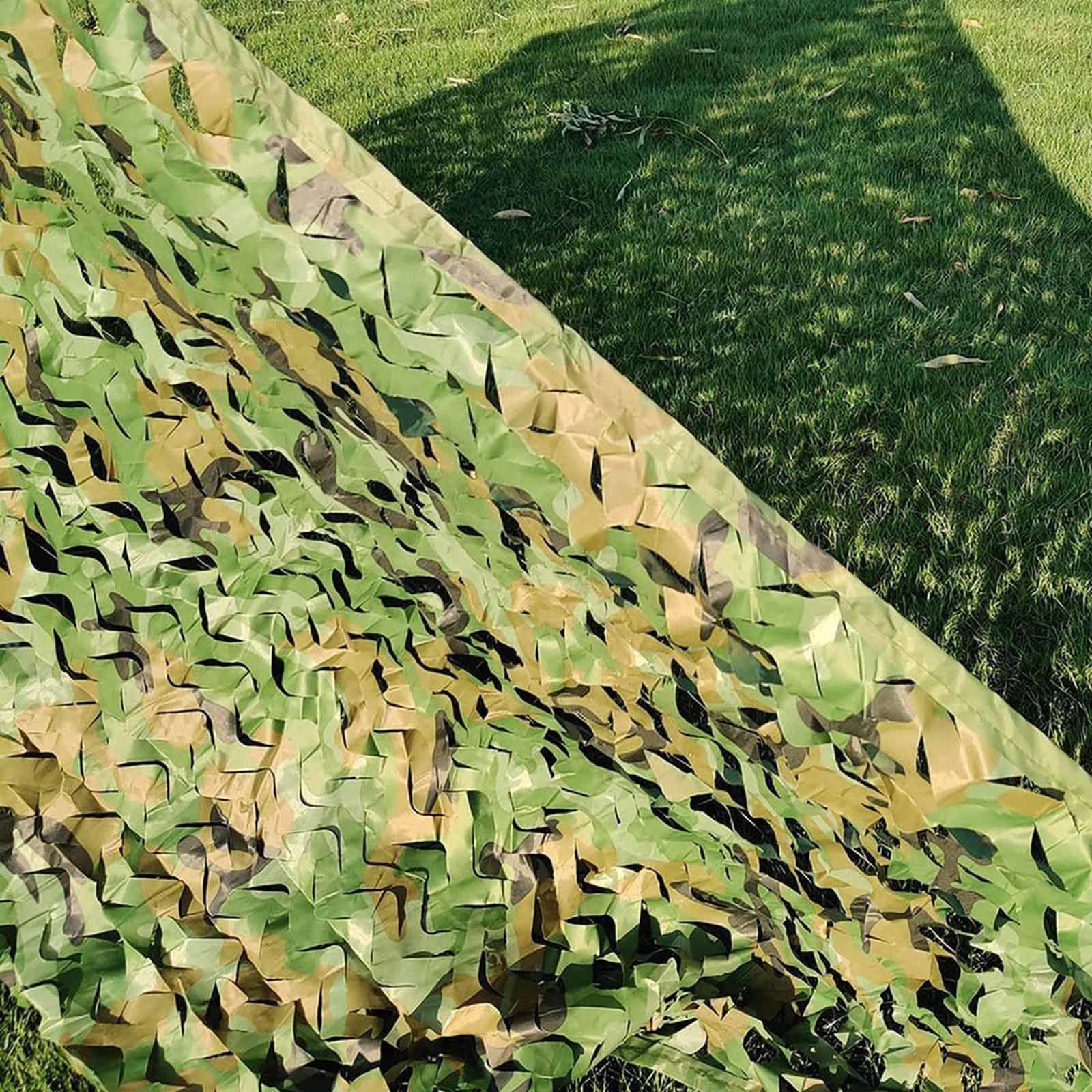 Tarnnetz Bundeswehr,Sonnenschutz Tarnung Netz Für Garten 2×3m 3×3m 3×4m 4×4m 4×5m 4×6m 6×6m,Waldlandschaft Camouflage Netz,Tarnnetz Sichtschutz,Für Camping Jagd Dekoration,Jungle-5x10m(16.4*32.8ft)