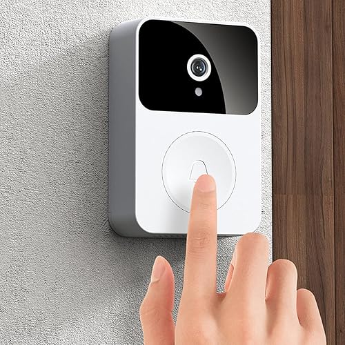 Miniatura 5 de Pissente X9 Smart Wireless Video Doorbell Cámara HD Visión Nocturna Cambio de Voz Almacenamiento 38 Música Batería Recargable con Videollamada para