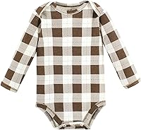 Vista 7 de Touched by Nature mamelucos de manga larga de algodón orgánico baby-girls