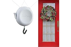 ZIPNHANG: Revolutionary Wreath Hangers for Front Door - Damage-Free Hanging Solution